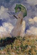 Claude Monet Study of a Figure Outdoors oil painting on canvas